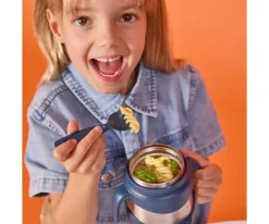 Termos Infantiles^b.box Termo con Cuchara / Tenedor 335 ml Midnight