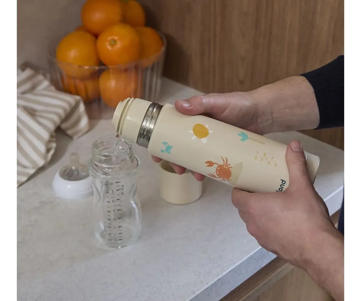 Hot Termo Líquidos Thermy Crabsy 500 ml Comer Al Aire Libre|Termos Infantiles