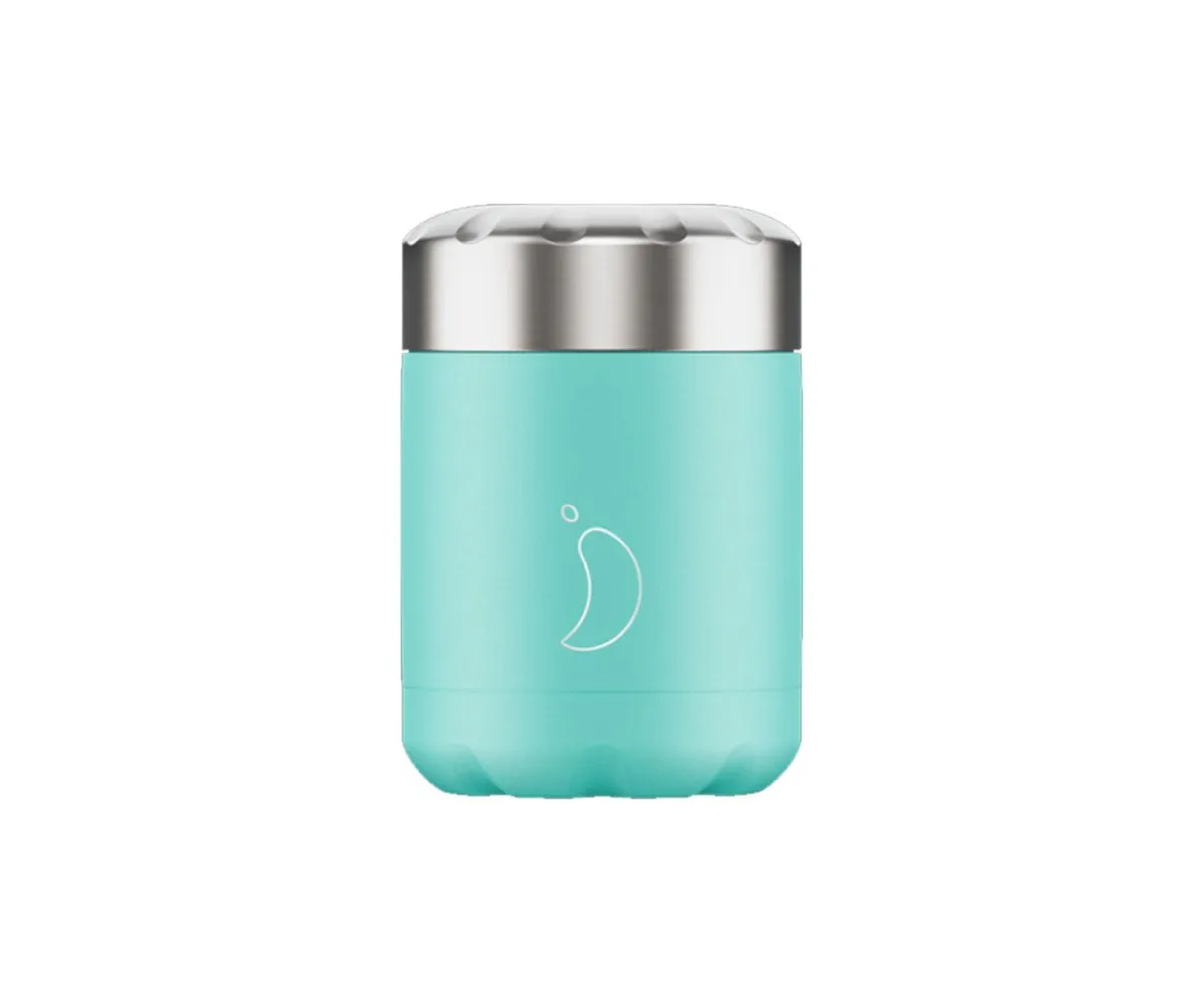 Termos Infantiles^Chilly’s Bottles Termo Sólidos Chilly's Verde Pastel 300ml