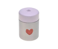 Comer Al Aire Libre^Lassig Termo Sólidos Happy Heart Lavender