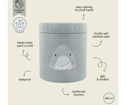 Termos Infantiles^Trixie Termo Sólidos 500ml Mr. Shark