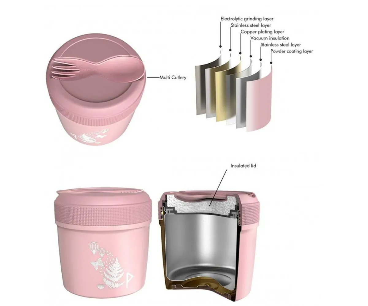 Comer Al Aire Libre^Carl Oscar Thermos Sólidos LunchJar Spirit Passion