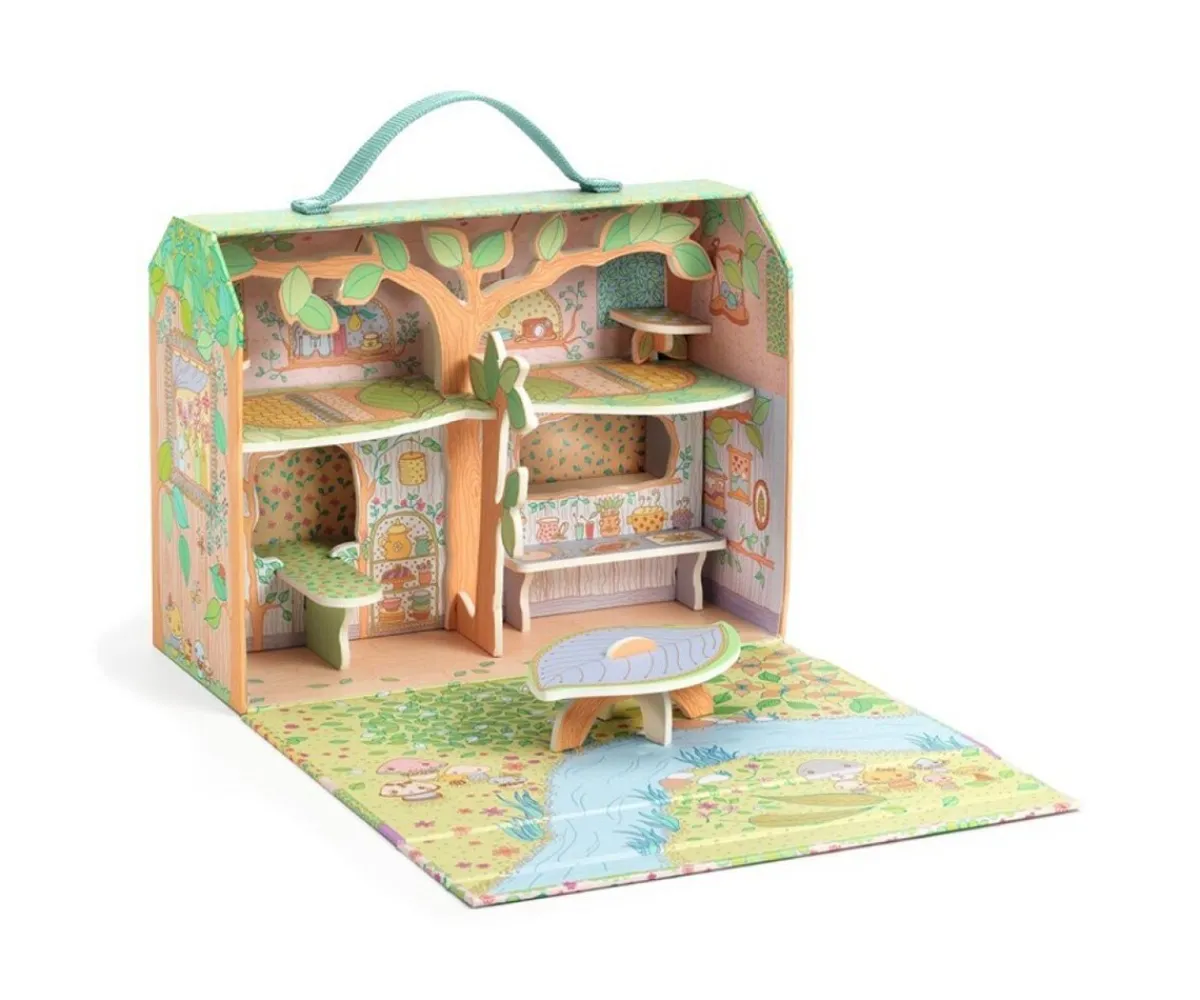 Best Tinyly Casita Sylvia & Fox Niños Juguetes Niños 4 Años|Juguetes Niños 5 Años