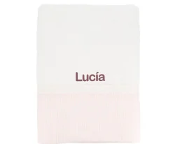 Toallas^Cristina de Jos'h Toalla de Baño Dorset Rosa Personalizable