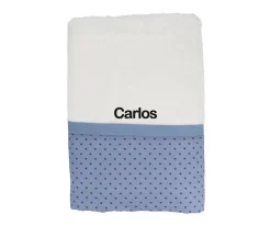 Toallas^Cristina de Jos'h Toalla de Baño Mini Star Blue Personalizable