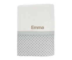 Toallas^Cristina de Jos'h Toalla de Baño Mini Star Grey Personalizable