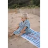 Toallas Playa Niños^Little Dutch Toalla de Playa Ocean Sea Life Azul Personalizable