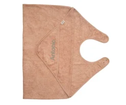 Toalla Delantal Capa Baño Savannah Sand Personalizable Niños Capa De Baño Bebé|Toallas