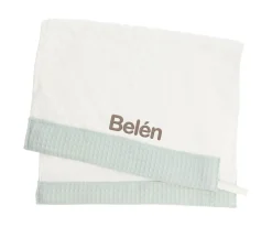 Toallas De Guardería^Cristina de Jos'h Toalla Guardería Amazonite Personalizable