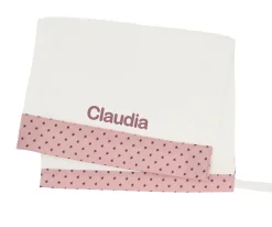 Toallas De Guardería^Cristina de Jos'h Toalla Guardería Mini Star Pink Personalizable