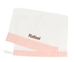 Toallas De Guardería^Cristina de Jos'h Toalla Guardería Nordic Check Blush Personalizable