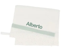 Toallas De Guardería^Cristina de Jos'h Toalla Guardería Rainbow Dots Verde Personalizable