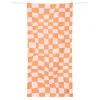 Hot Toalla Playa Extra Large Microfibra Summer Check Naranja Personalizable Niños Toallas|Regalos Para Madres