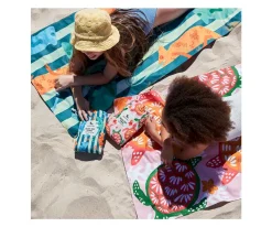 Toalla Playa Large Microfibra Kids Camaleón Personalizable Regalos Para Madres|Toallas Playa Niños