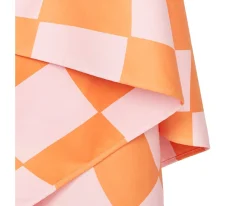 Discount Toalla Playa Large Microfibra Summer Check Naranja Personalizable Niños Toallas Playa Niños|Toallas