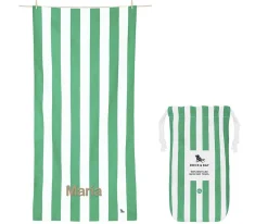 Outlet Toalla Playa Large Microfibra Cabana Cancún Verde Personalizable Regalos Para Madres|Toallas Playa Niños