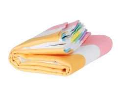 New Toalla Playa Large Microfibra Summer Rainbow Pastel Personalizable Niños Toallas|Toallas Playa Niños