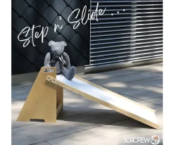 Clearance Tobogán con Escalera 2 en 1 Natural Niños Juguetes Niños 3 Años|Juguetes Niños 4 Años