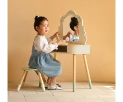 Juguetes Niños 4 Años^Classic world Tocador con Espejo y Taburete