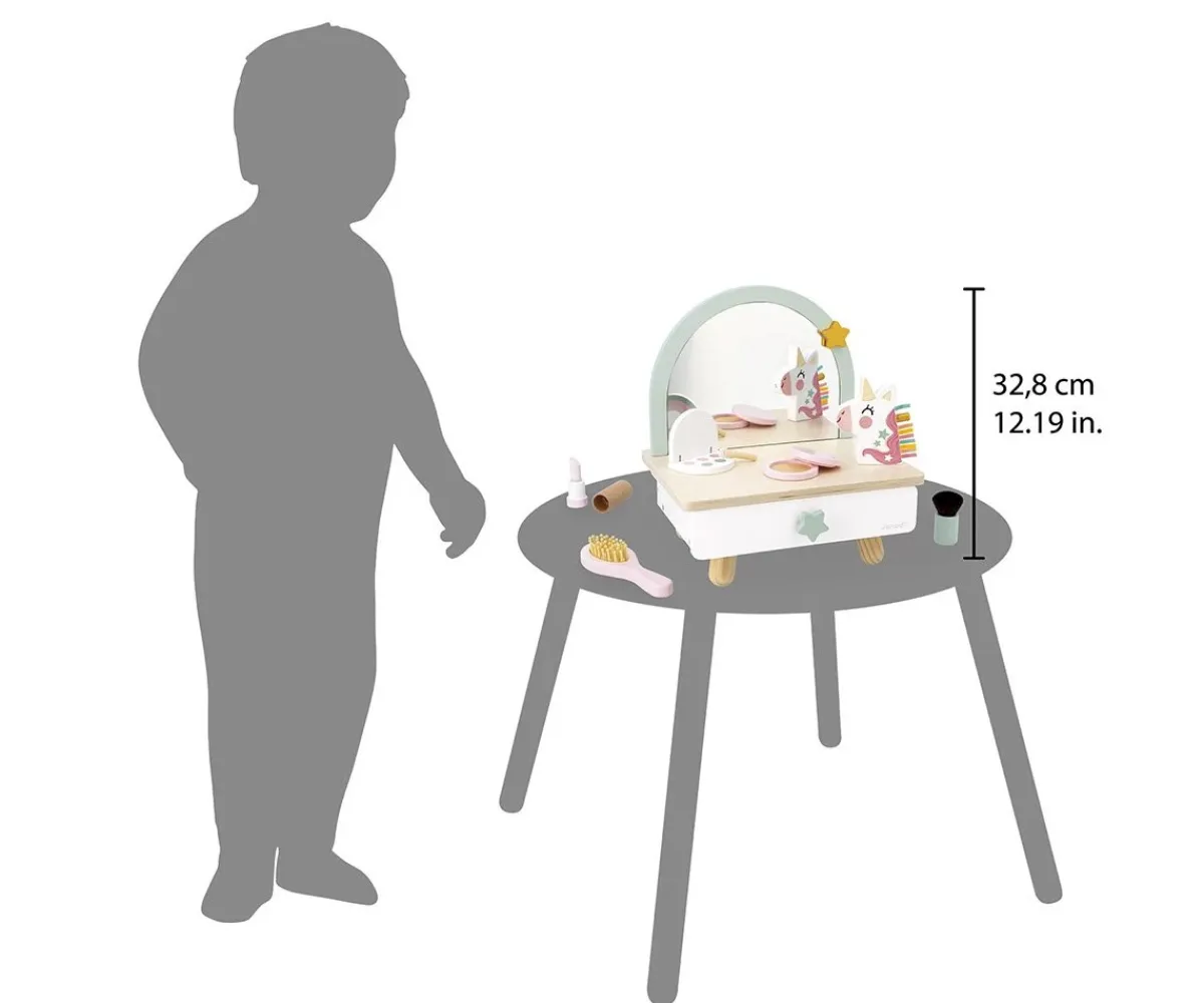 Outlet Tocador de Madera Unicornio Niños Juguetes Niños 5 Años|Juguetes Niños 6 Años