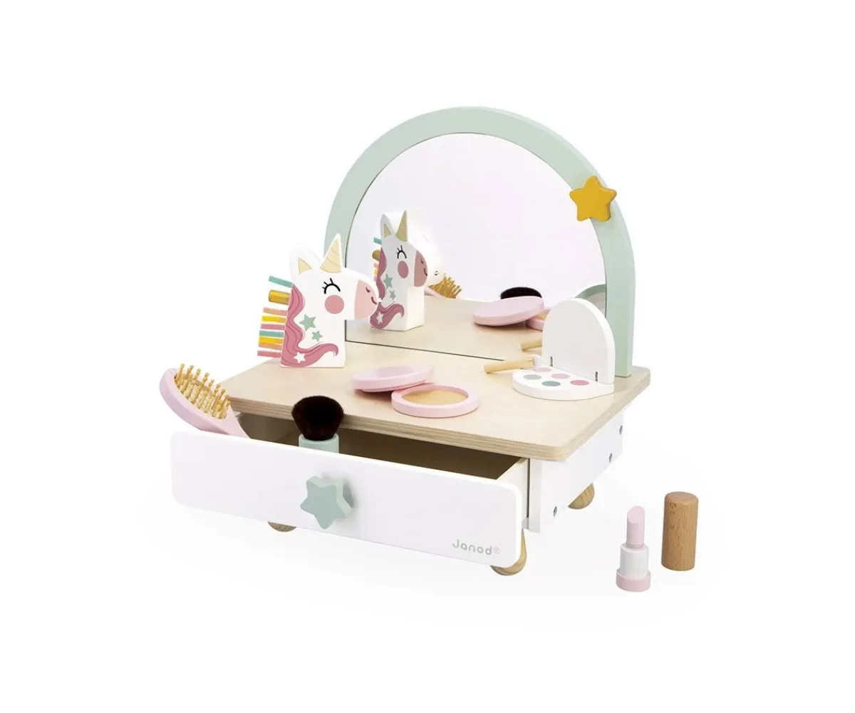 Outlet Tocador de Madera Unicornio Niños Juguetes Niños 5 Años|Juguetes Niños 6 Años