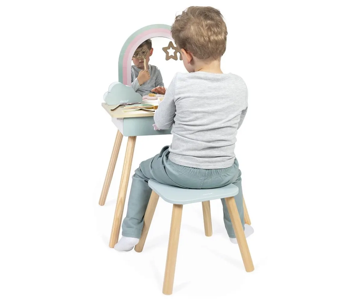 New Tocador Unicornio de Madera y Accesorios Niños Juguetes Niños 6 Años|Juguetes Niños 5 Años