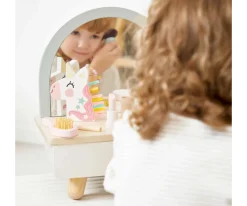 New Tocador Unicornio de Madera y Accesorios Niños Juguetes Niños 6 Años|Juguetes Niños 5 Años