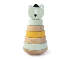 Hot Torre Apilable Mr Polar Bear Personalizable Niños Juguetes Apilables|Juguetes Para Recién Nacidos