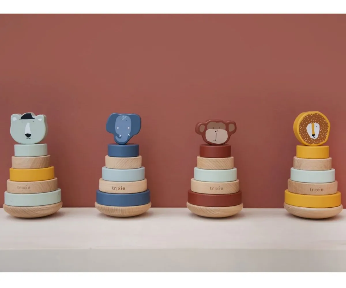 Sale Torre Apilable Mrs. Elephant Personalizable Niños Juguetes Para Niños De Un Año|Juguetes Apilables