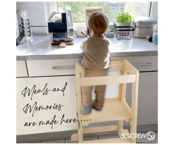 Clearance Torre de Aprendizaje PREMA 3 en 1Natural Niños Juguetes Niños 5 Años|Juguetes Niños 4 Años