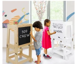 Clearance Torre de Aprendizaje PREMA 3 en 1Natural Niños Juguetes Niños 5 Años|Juguetes Niños 4 Años