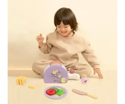 Cocinitas De Juguete^Classic world Tostador de Madera Grace