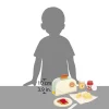 Hot Tostadora de Pan y Accesorios Abuelita Alegre Niños Juguetes Niños 8 Años|Juguetes Niños 7 Años