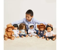 Hot Traje Granjero para Muñecos 38 cm Niños Juguetes Niños 3 Años|Juguetes Niños 4 Años