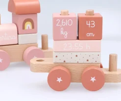 Discount Tren de Nacimiento Personalizable Sunset Niños Juguetes Montessori|Juguetes Para Niños De Un Año