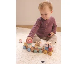 Juguetes Para Niños De Un Año^Monnëka Tren Little Pigs Family Personalizable