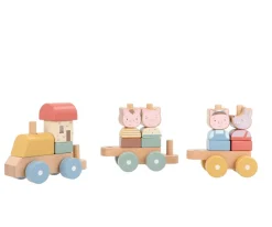 Juguetes Para Niños De Un Año^Monnëka Tren Little Pigs Family Personalizable