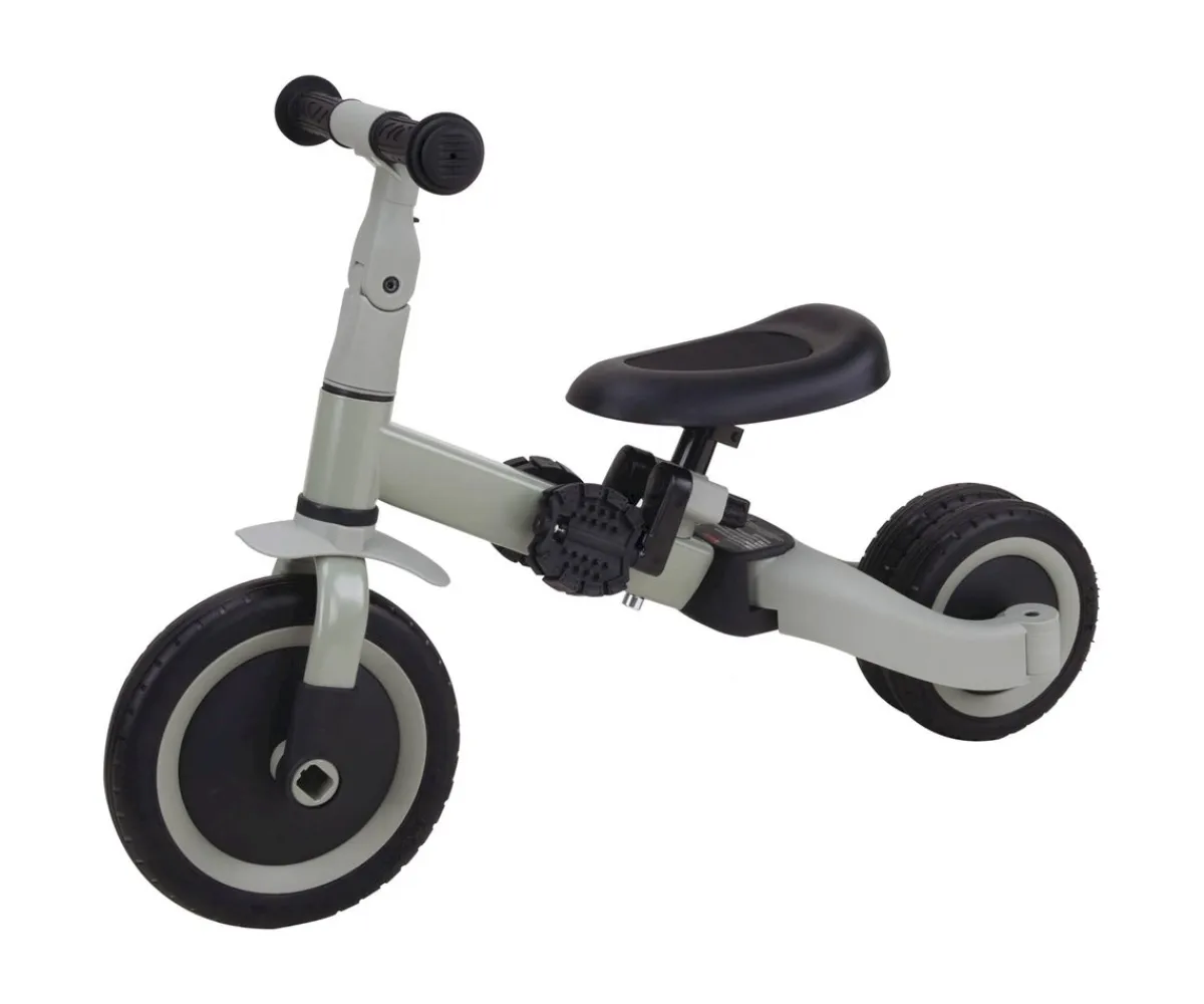 Hot Triciclo 4 en 1 Kaya Verde Niños Juguetes Para Niños De Un Año|Bicicletas Para Niños
