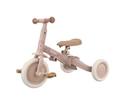 Discount Triciclo con Barra 4 en 1 Rosa Flores Niños Juguetes Para Niños De 18 Meses|Juguetes Niños 3 Años