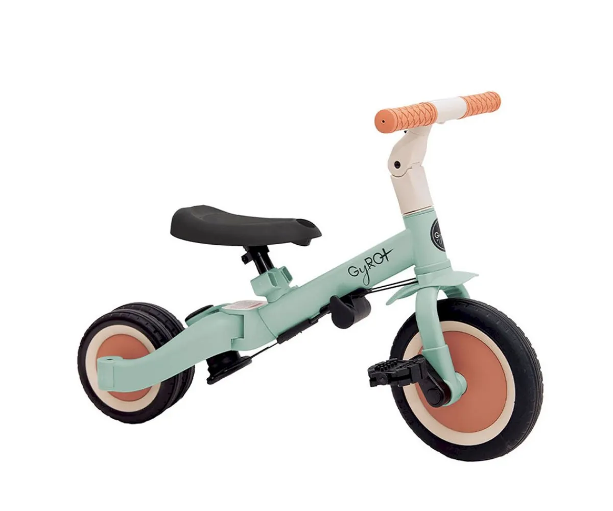 Triciclo Multifunción Gyro+ Green Niños Juguetes Niños 3 Años|Juguetes Para Niños De Un Año