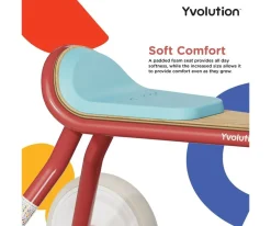 Discount Triciclo Yvelo Trike Classic Rojo Niños Juguetes Para Niños De 18 Meses|Correpasillos