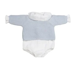 Hot Tricot Jersey, Ranita y Body Bambula Blue Regalos Para Bebés|Ropa Infantil