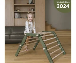 Triángulo FIPITRI Modifiable Climbing Frame Green Edición Limitada 2024 Niños Juguetes Para Niños De Un Año|Juguetes Para Niños De 18 Meses