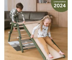 Clearance Triángulo Pikler Móvil Fipitri con Rampa Edición Limitada 2024 Niños Juguetes Para Niños De 18 Meses|Juguetes Niños 3 Años