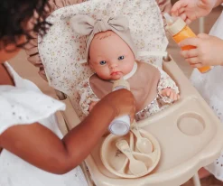 Online Trona para Muñecos con Babero y Bandeja Teresa Niños Juguetes Niños 3 Años|Accesorios Para Muñecas