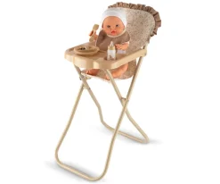 Online Trona para Muñecos con Babero y Bandeja Teresa Niños Juguetes Niños 3 Años|Accesorios Para Muñecas