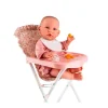 Accesorios Para Muñecas^Así Trona con Bandeja y Babero Martina para Muñecas