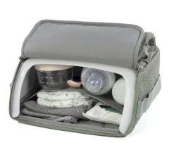 Tronas Bebé^Walking Mum Trona Portátil Lunares Poppy Musgo