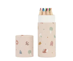 Sale Tubo 12 Lápices Geometric Nature Material Escolar|Manualidades Para Niños