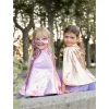 Disfraces Para Niños^Great Pretenders Tutú, Capa y Máscara Super-Duper Metallic Pink/Light Blue 4-6 años